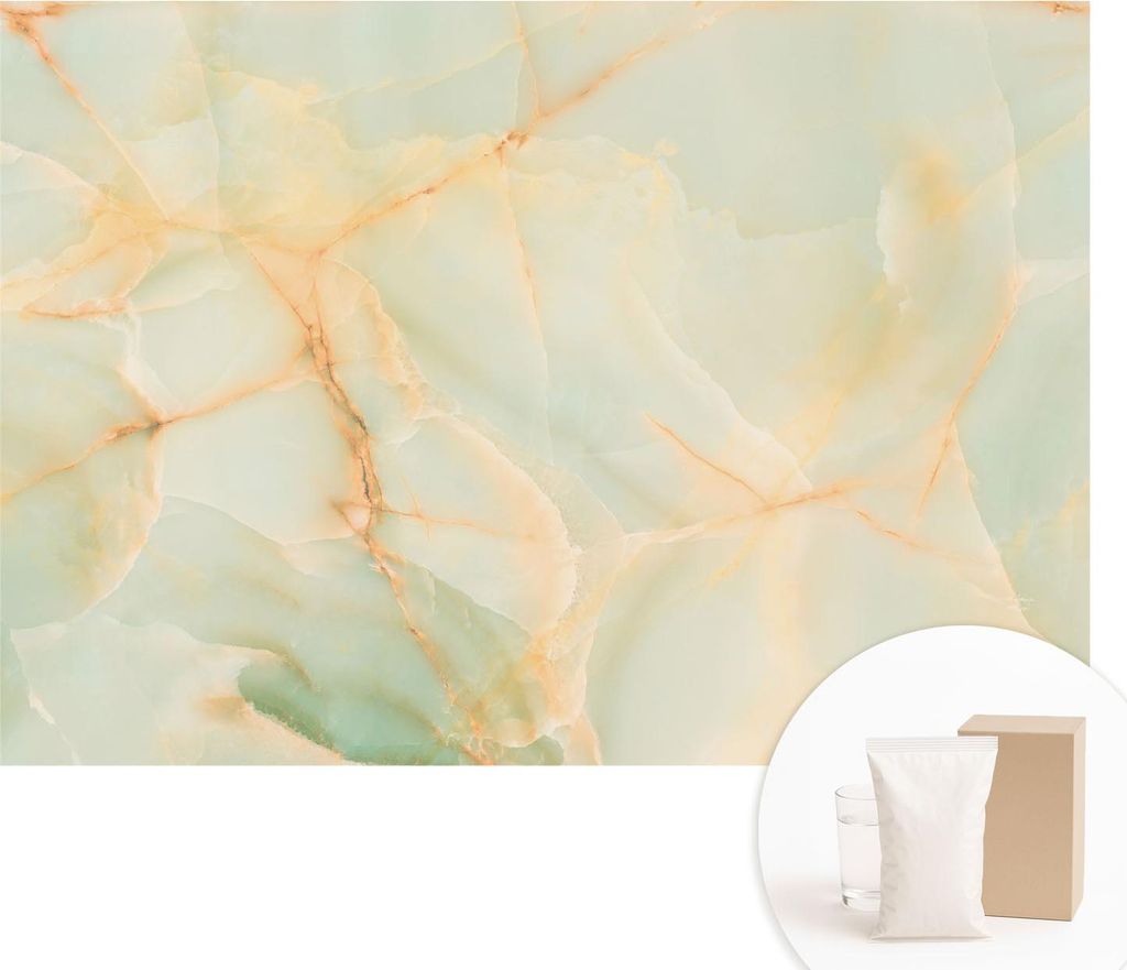 Fototapete - Wandbilder für Wohnzimmer - 208x146 cm - Dekorative Wandfolie - Modernes Design für Wanddekoration - Tapeten für Innenräume - Marm...
