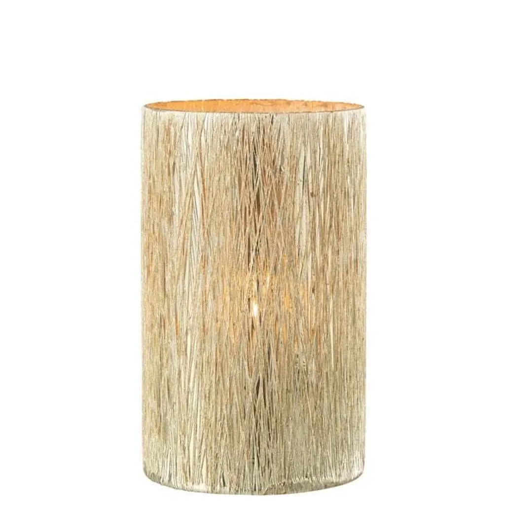 Grande Lanterne Verre Argent J-Line - Sublimer un Coin de Pièce Vide