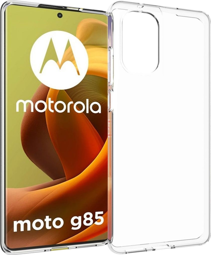Motorola Moto G85 Hülle - Silikon - Accezz Soft Case/Backcover - Transparent