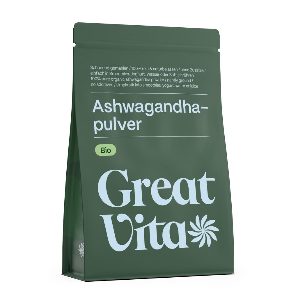 GreatVita Ashwagandha Pulver 400g Produktbild 