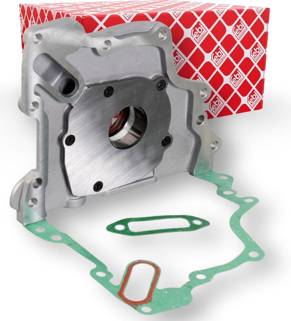 FEBI BILSTEIN 180754 Ölpumpe Motorölpumpe für VW Lupo (6X1, 6E1) POLO (6N2) Caddy II Kastenwagen (9K9A) Polo Classic (6V2) Polo Variant (6V5)