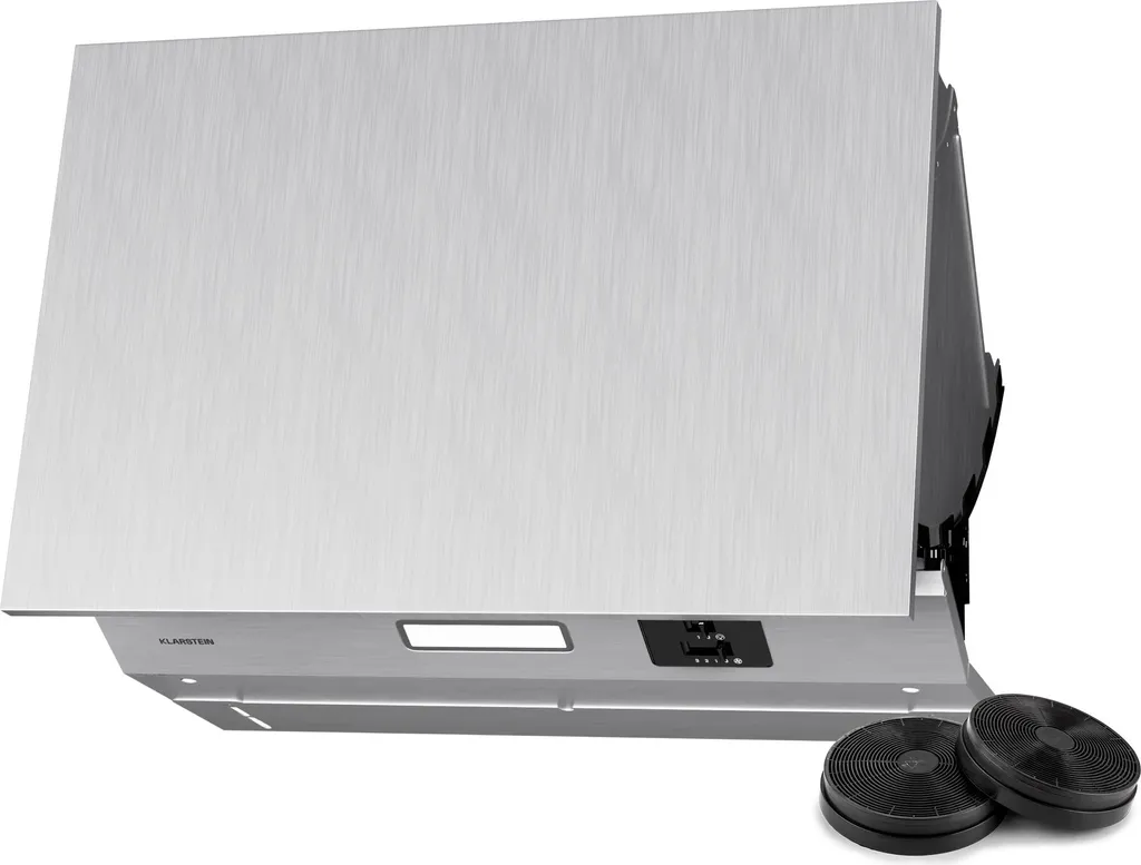 Hotte Aspirante 60cm pour Cuisine Ouverte Débit 402 m³/h Double Moteur