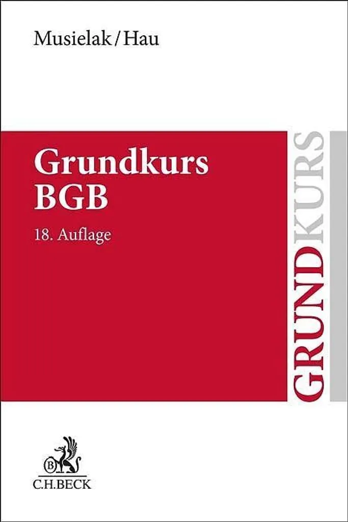 Réussir ses Études de Droit en Allemagne avec le Manuel Grundkurs BGB