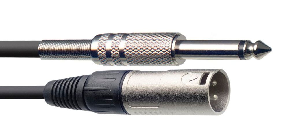 Stagg SAC3PXM DL Audiokabel - Pro-Klinke/ Männliche XLR
