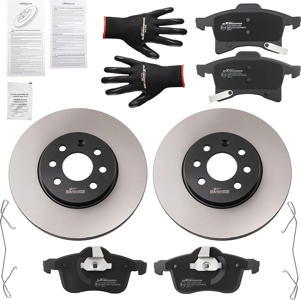 Kit Freinage Avant Disques et Plaquettes pour Opel Meriva X03 et Combo