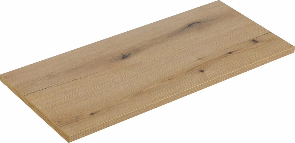 Plan de toilette suspendu 100 cm pour vasque double ou unique