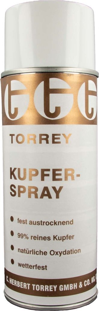 TORREY Kupfer - Beschichtungs - Spray 98,5% rein - Produktbild 