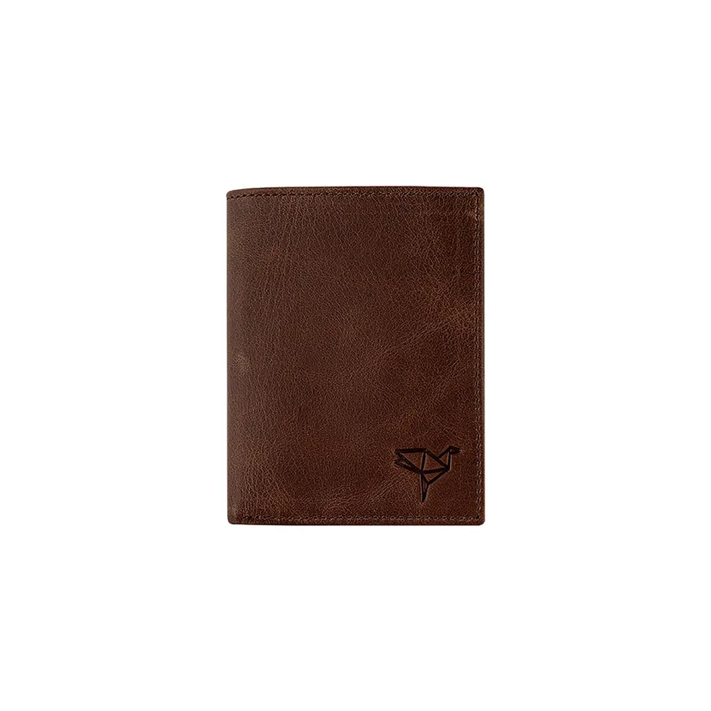 Portefeuille Zoozie Bags Denvercrazy ZYM1206 en cuir véritable marron