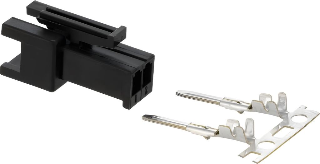 Kabelschuh SIP Drehzahlmesser Tacho SIP schwarz 2-Pin