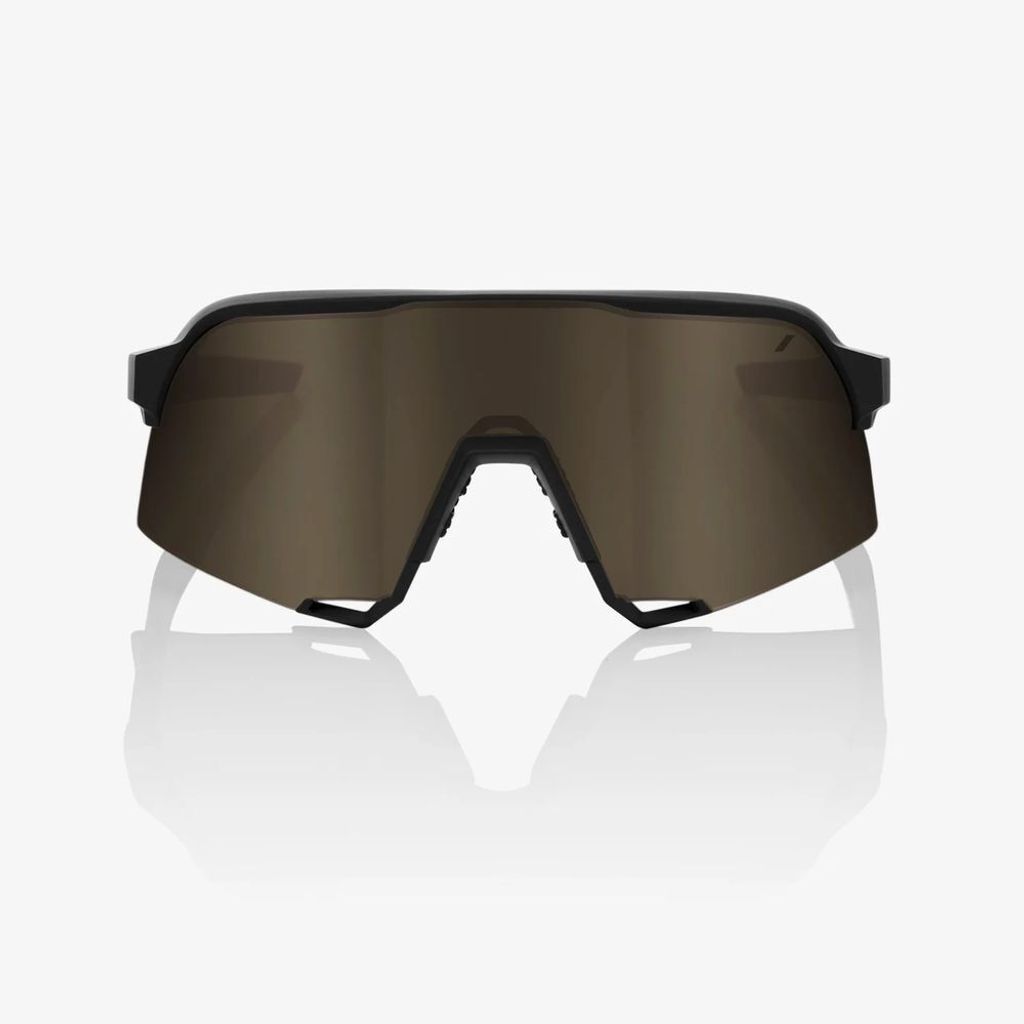 100% S3 Soft Tact Black/Soft Gold Mirror Fahrradbrille