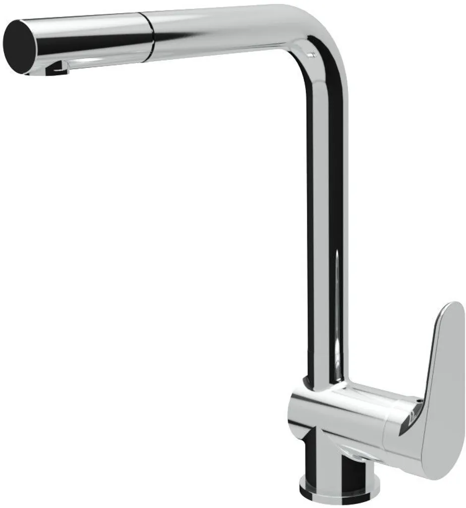 Robinet de cuisine Alveus Azeta-P II chromé avec douchette de rinçage