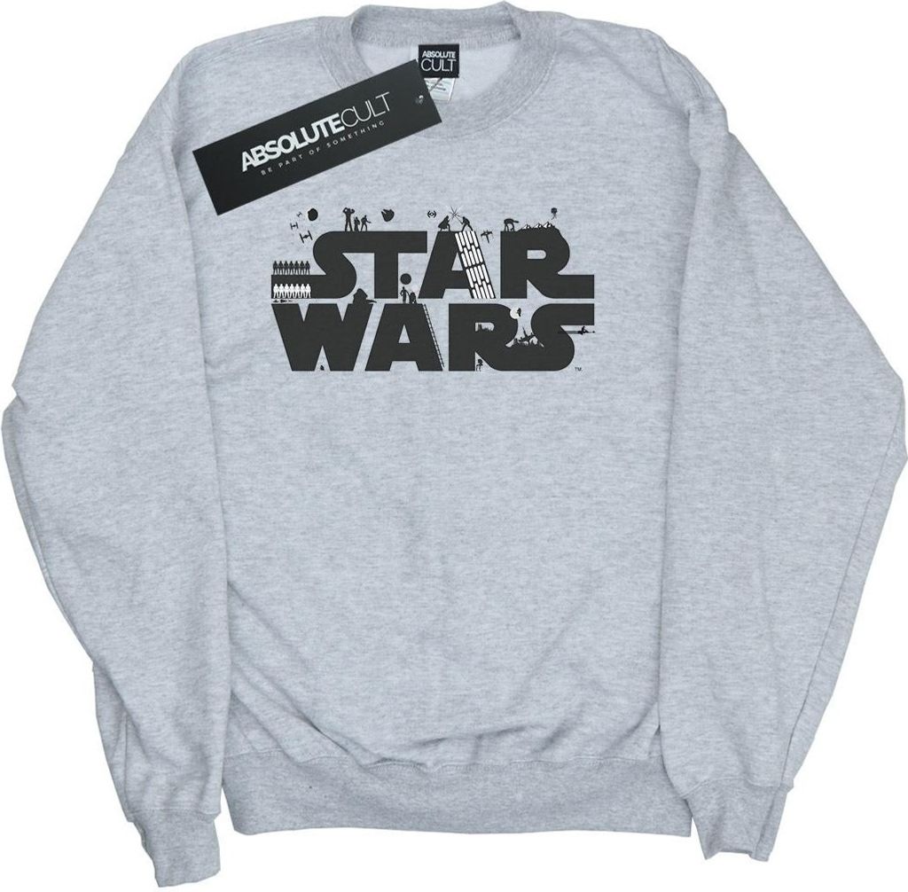 Star Wars - Sweatshirt für Herren BI49374 (S) (Grau)