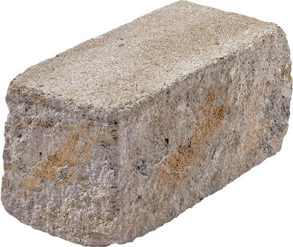 Mauerstein iBrixx Passion Twee muschelkalk 25 cm x 12,5 cm Produktbild 