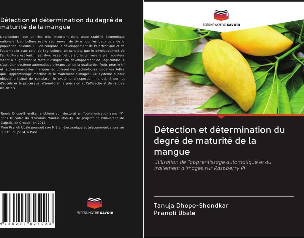 Détection et détermination du degré de maturité de la mangue
