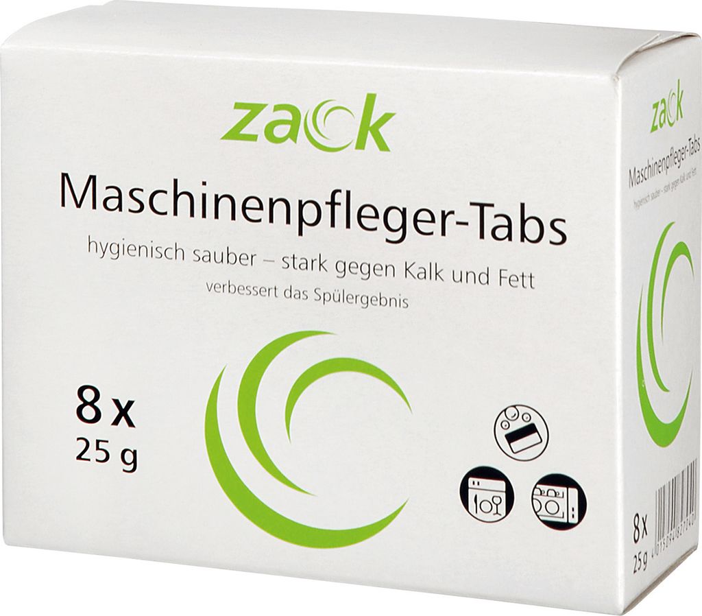 zack Maschinenreiniger Tabs 96692 25g 8 St./Pack