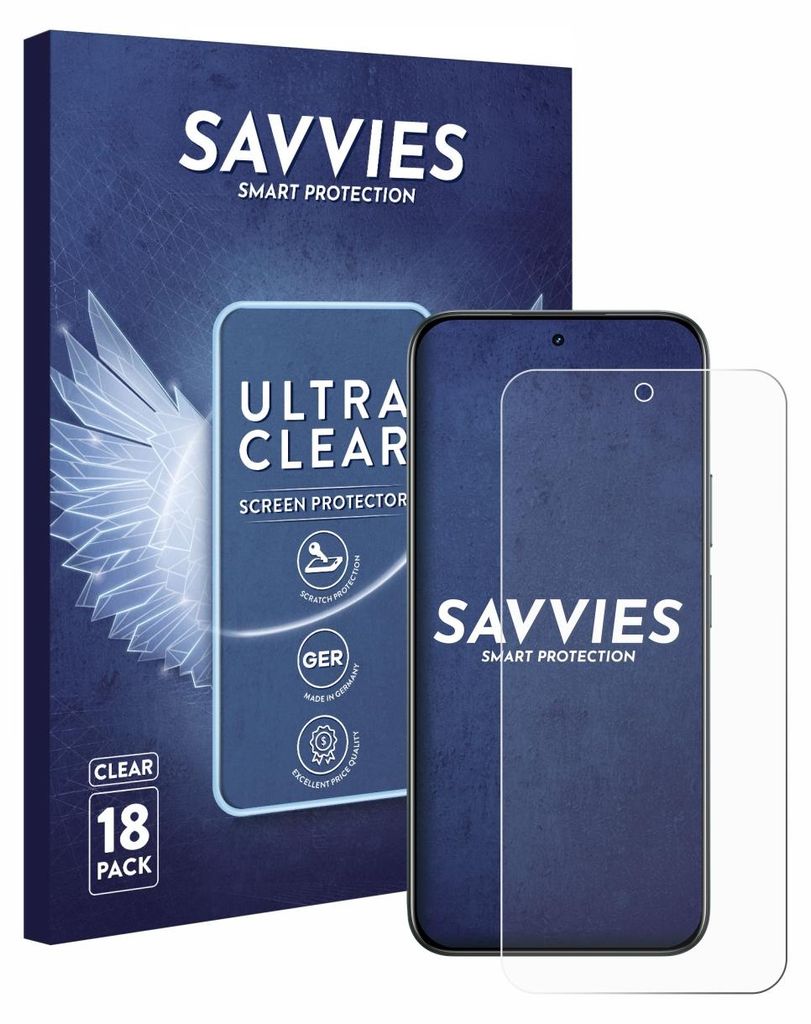 18x Für realme C85 5G Schutzfolie Savvies Displayschutz Display Schutz Folie Klar Transparent