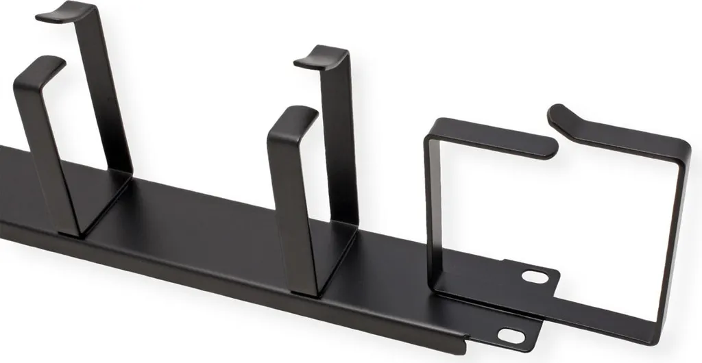 Pannello frontale VALUE da 19 pollici, 6 occhielli tipo G, nero - 3