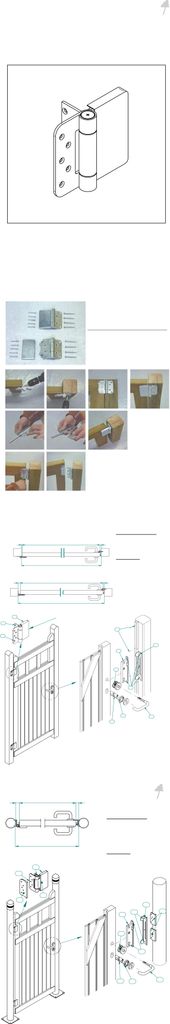 OSMO Rhombus Gartentor Typ B, 1000 mm breit, 980 mm hoch, Maßanfertigung