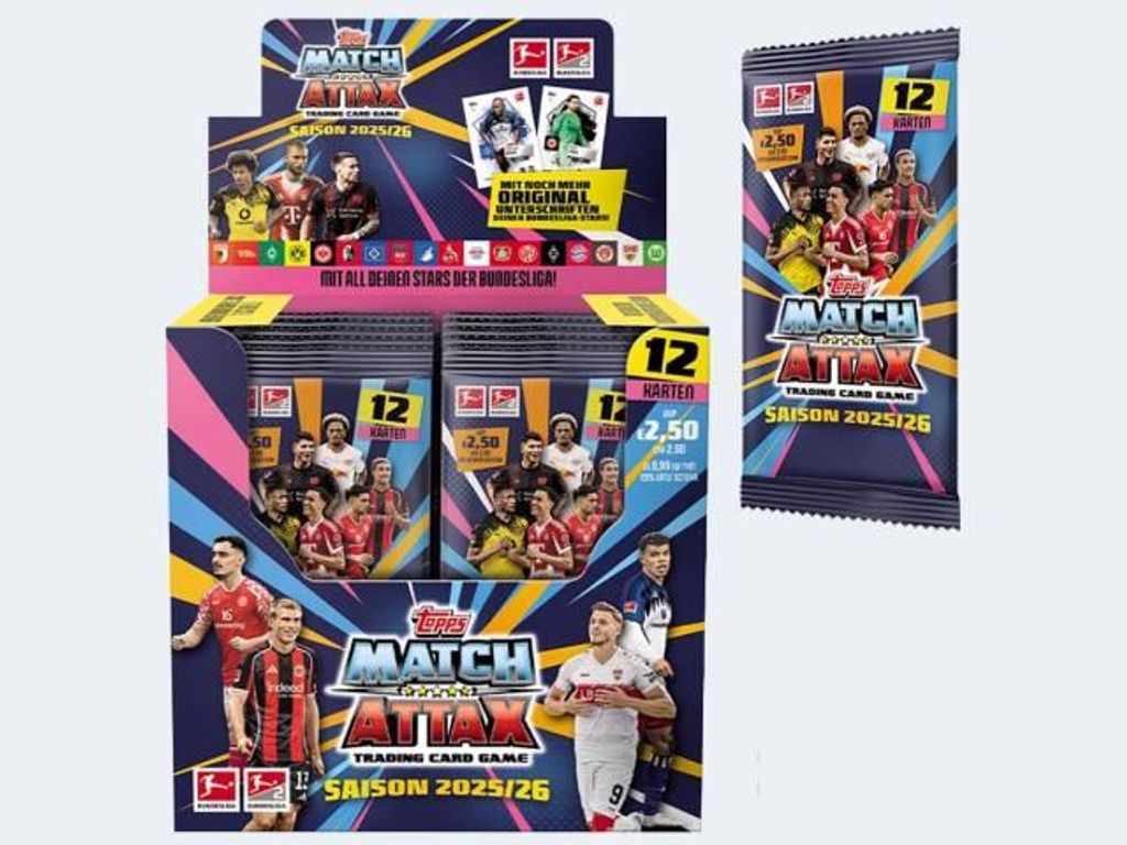 Booster Topps Match Attax Bundesliga 2025/26 Zdjęcie produktu 