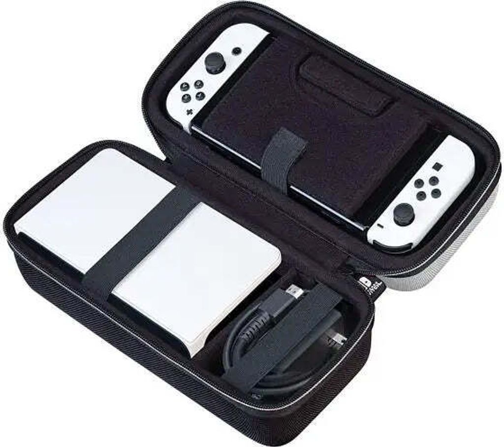 NACON NNS4000W, Hartschalenkoffer, Nintendo, Weiß, Nintendo Produktbild 