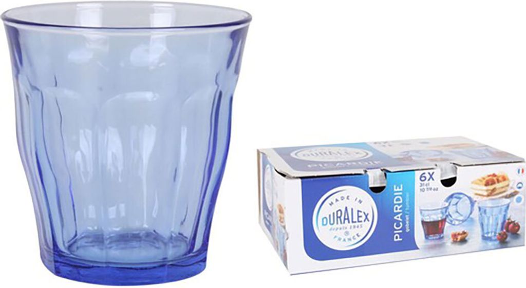 Duralex 1028BB06/6 - Picardie Wasserglas, 6er-Pack, Produktbild 