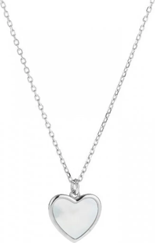 Collana AJNA0031 Cuore Argento e Perla - Must-have Accessori Donna