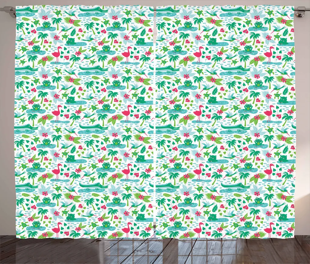 Tenda Lavatrice ABAKUHAUS 280x245 cm Multicolore - Praticità Esotica
