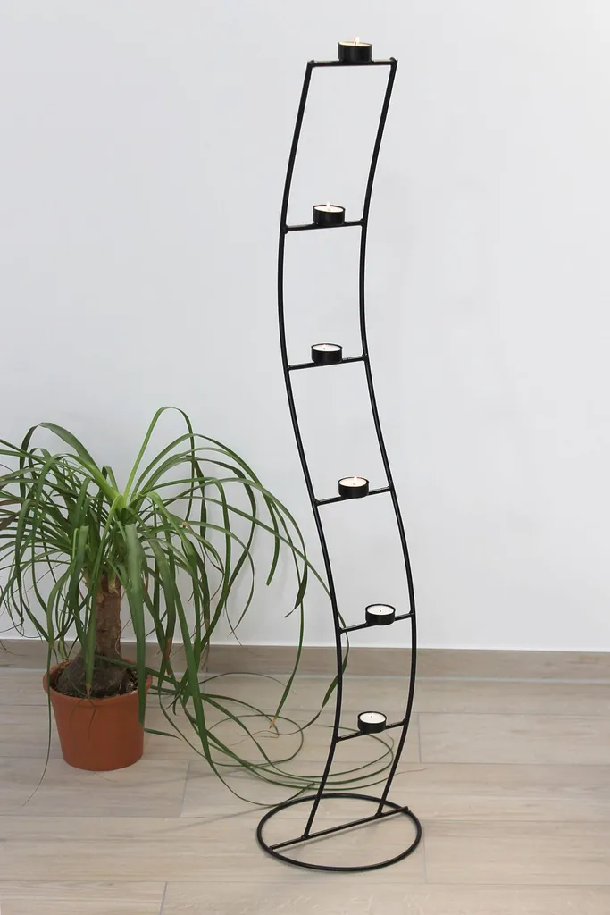 Grand Chandelier 120 cm Métal - Solution déco pour angles de pièce