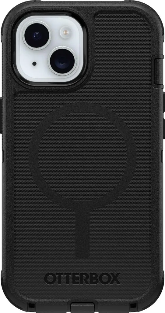 OtterBox Defender Series per MagSafe per Apple iPhone 16e/15/14/13, nero
