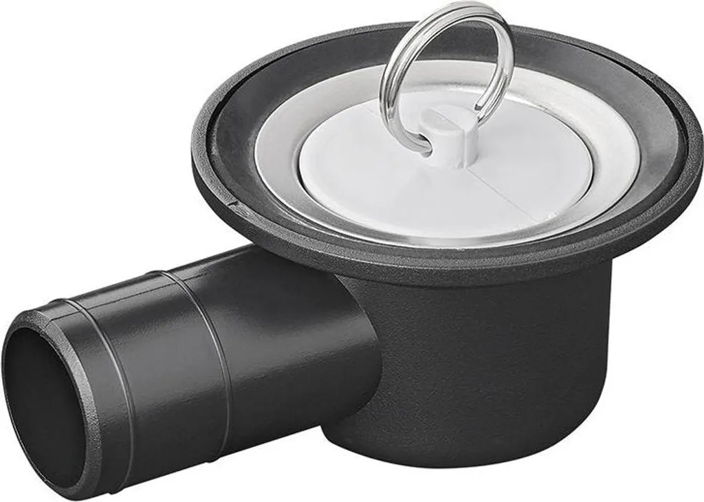 Tuyau d'évacuation d'évier coudé Ø39 mm - Raccordement PVC standard