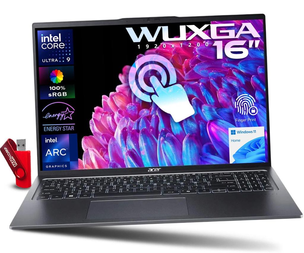 Acer Swift Go 16 Laptop Intel Core Ultra 9, 32 GB, 2 TB Produktbild 