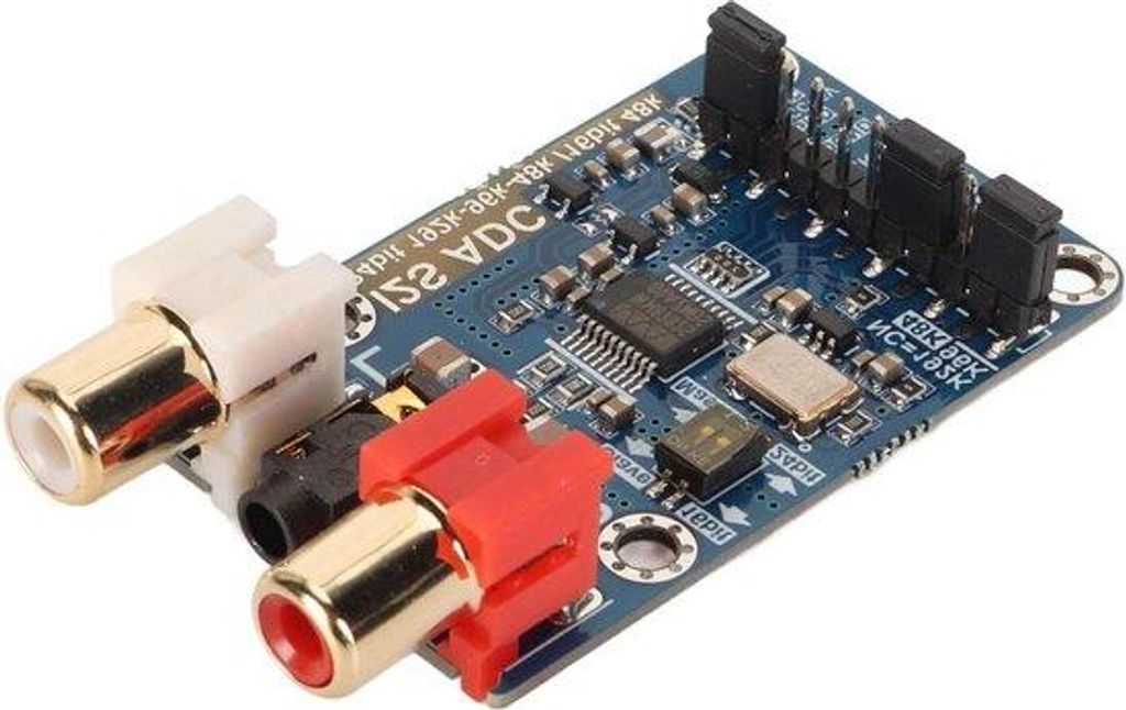 Entwicklungs-Board für digitale Audio I2S ADC-Decoder in Master-Slave-Modus mit Lossless Audio.