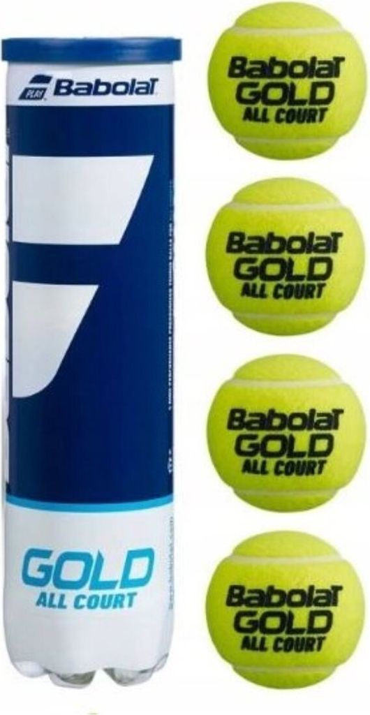 Babolat Lopty Gold All Court 4szt, P8968 Obrázok produktu 