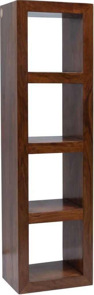 MASSIVMOEBEL24 | scaffale in legno di Acacia 48x35x174 Immagine del prodotto 