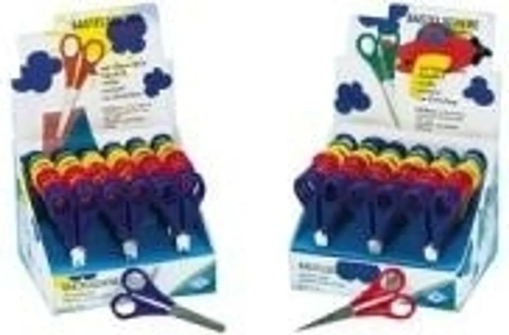 Ciseaux de Bricolage Pointus WEDO 130 mm pour Écoles et Ateliers - Lot 30