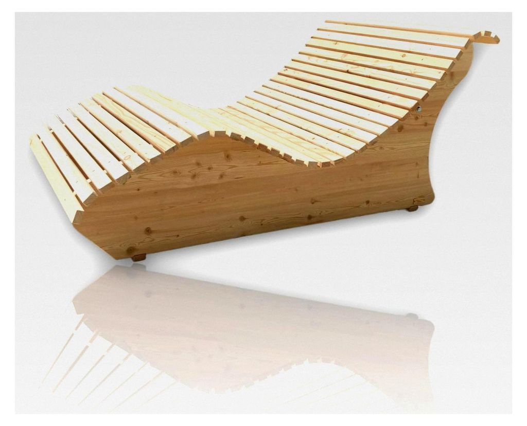 Himmelsliege Doppelliege Schwungliege aus Lärchenholz (140cm)