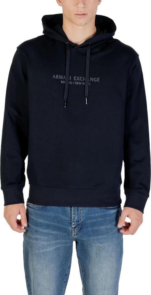 Armani Exchange Herren Fleece Blau 489140 : Größe - S Größe: S