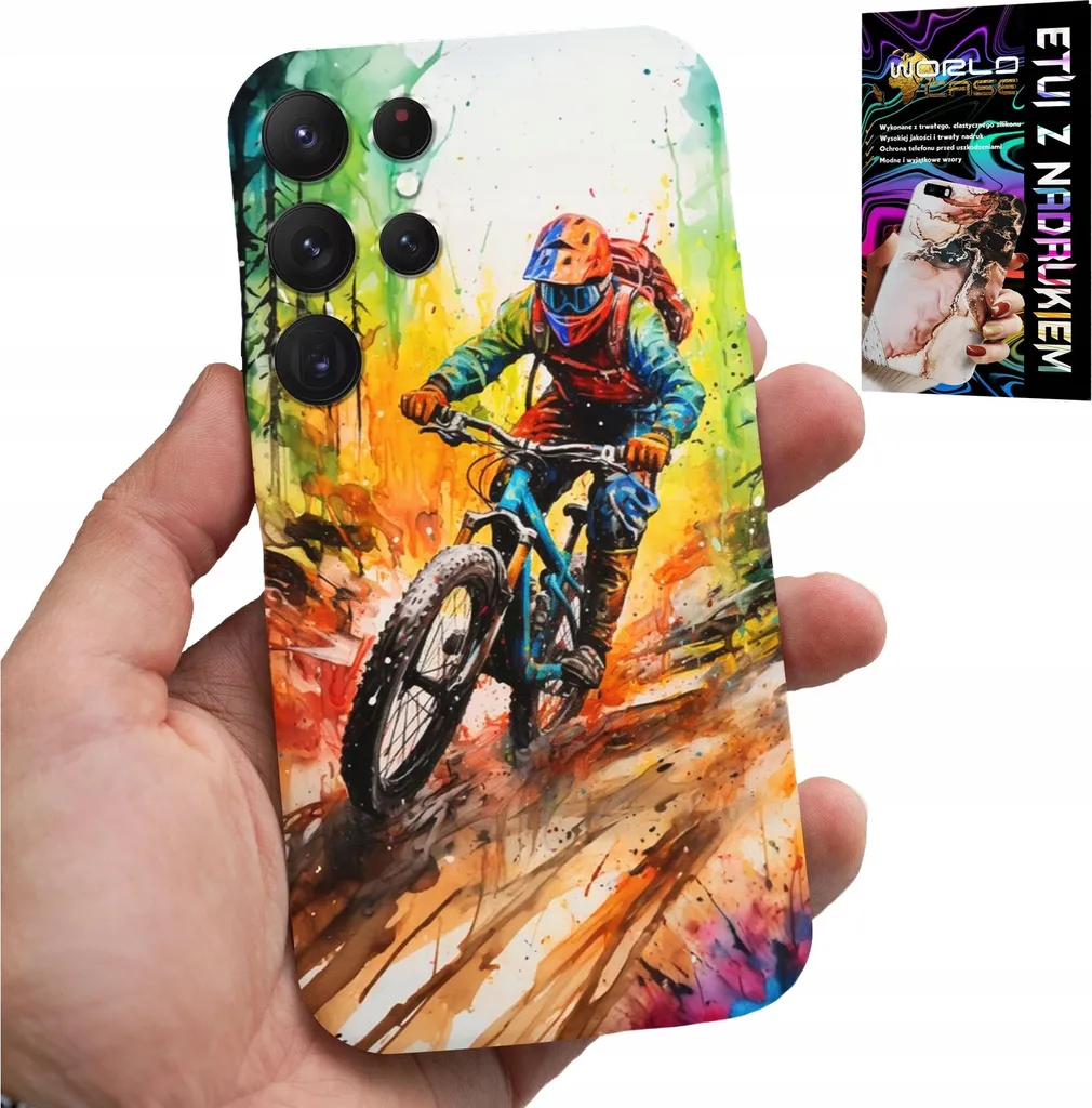 Custodia Samsung S23 Ultra Rigida - MTB Extreme Hikes + Folia
