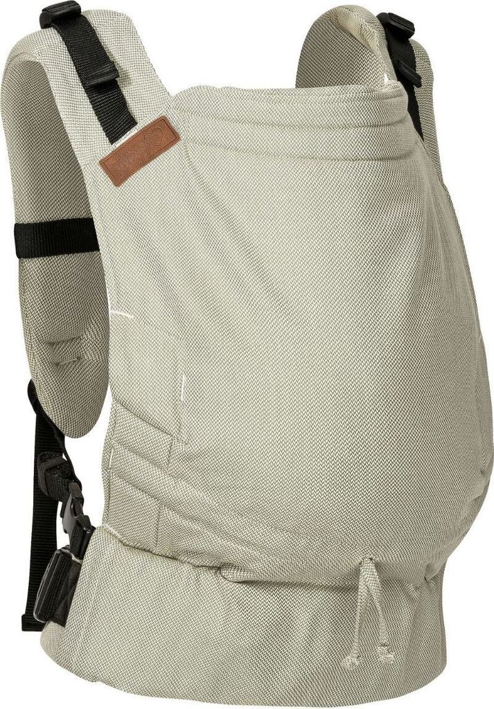 HOPPEDIZ Babytrage Buckle ab Geburt (3,5 - 20 kg) - Fullbuckle mit 2 Schnallen Optionen Elba