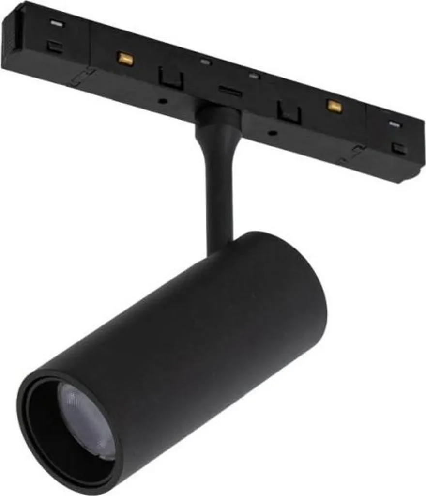 Éclairage sur rail magnétique 12W 4000K idéal pour salon et bureau