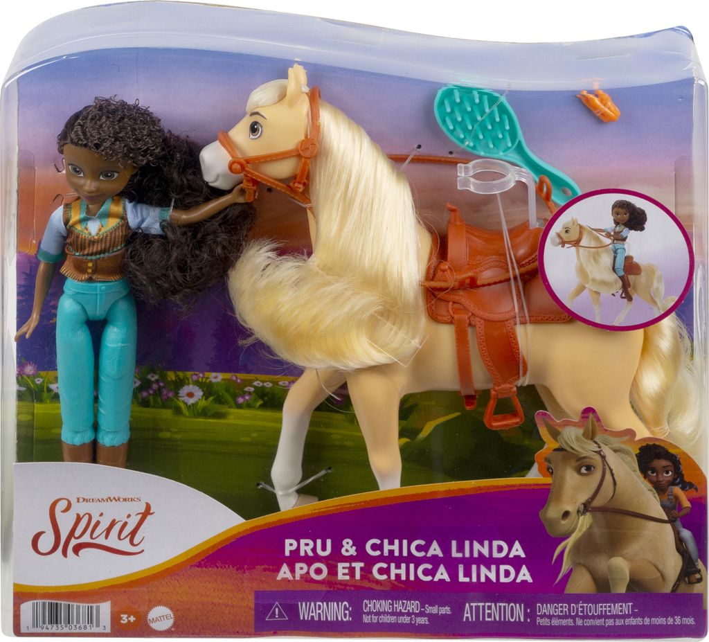 Spirit Puppe Pru & Pferd Chica Linda, Pferde-Spielzeug Produktbild 6