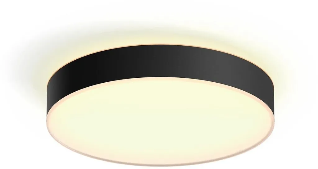 Philips Hue Enrave L Plafonnier Connecté Noir - Éclairage LED Intelligent