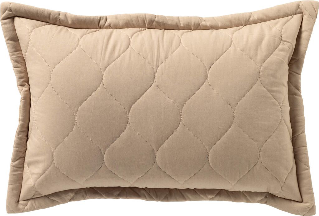 Dutch Decor Kissenbezug Romee 40x60 cm Beige Unifarben