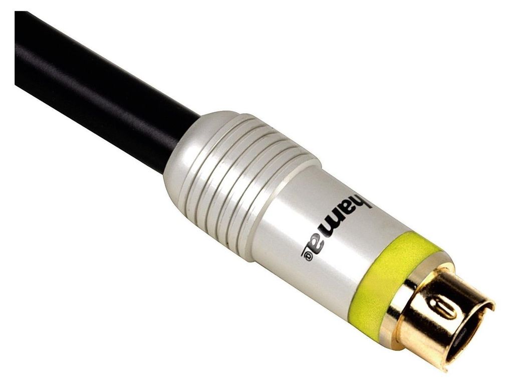 Hama 79047, 5 m, S-Video (4-pin), S-Video (4-pin), Zlato, Obrázok produktu 