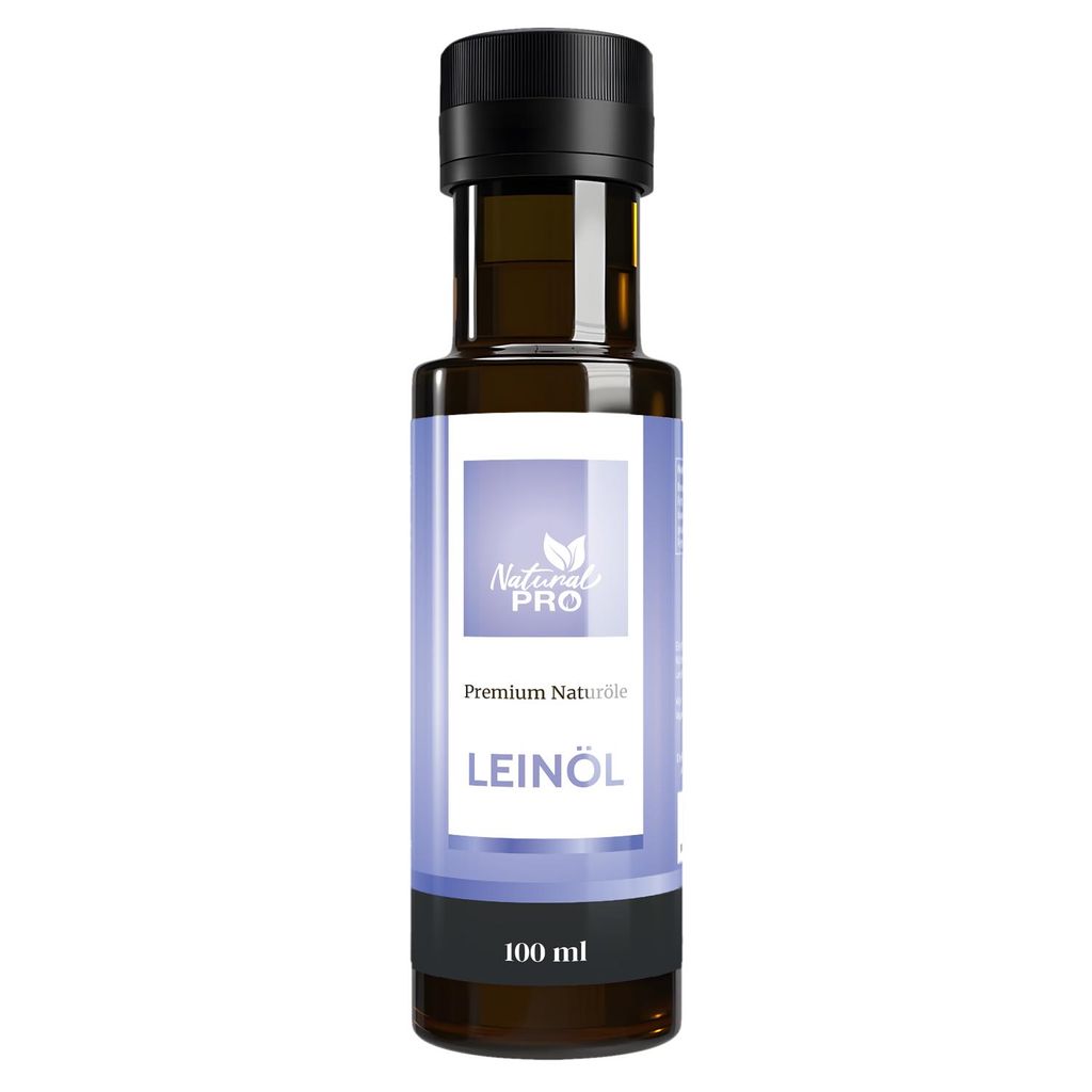 Reines Leinöl – natürliche, pflanzliche Omega-3-Quelle mit hohem ALA-Gehalt