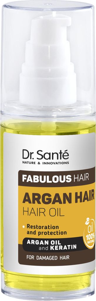 Regenerierendes Haaröl mit Arganöl und Keratin 50ml