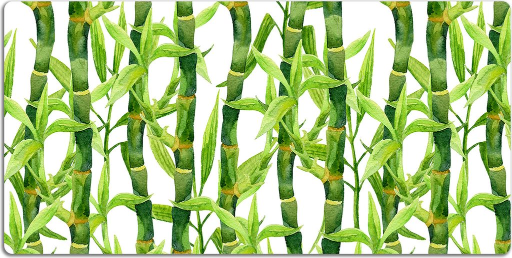 Schreibtischmatte Tischunterlage 120x60 cm Mauspad - Bambus
