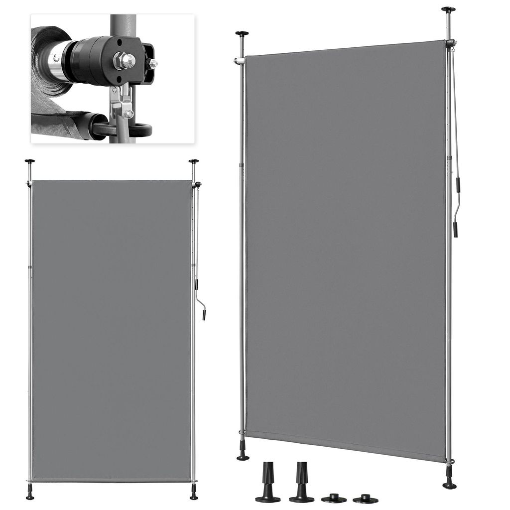 LEADZM Tenda da sole verticale a molla, dimensioni Immagine del prodotto 