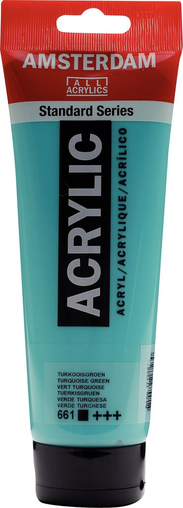 Amsterdam Standard Series Acrylfarbe Tube 250 ml Türkisgrün 661