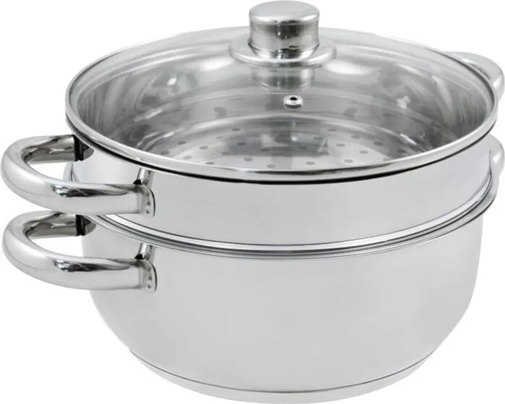Set Vaporiera BAUMALU 24 cm Acciaio Inox - Qualità Professionale